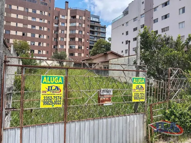 Terreno para alugar, no bairro Ahú em Curitiba