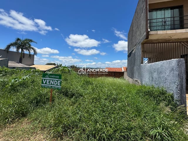 Terreno com 202m², à venda, no bairro Núcleo Habitacional Colonial em Apucarana