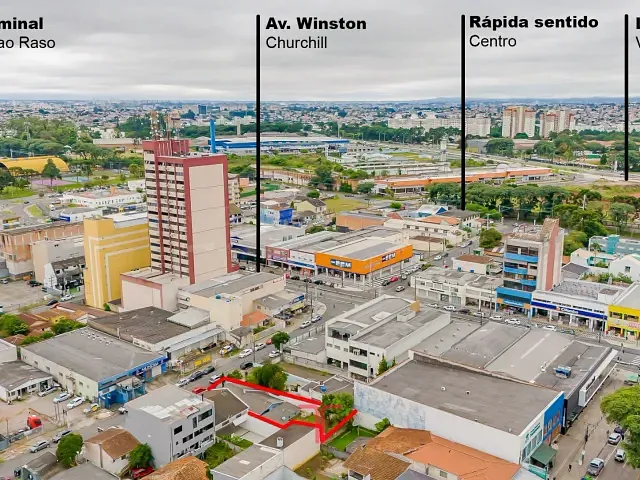 Terreno com 440m², à venda, no bairro Pinheirinho em Curitiba