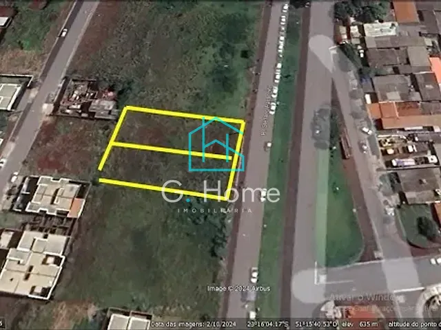 Terreno com 500m², à venda, no bairro Conjunto Residencial Roberto Conceição em Cambé