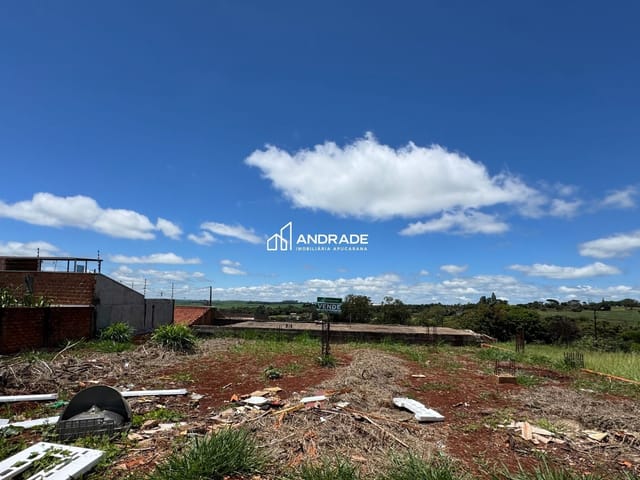 Terreno com 313m², à venda, no bairro Jardim Santos Dumont III em Apucarana