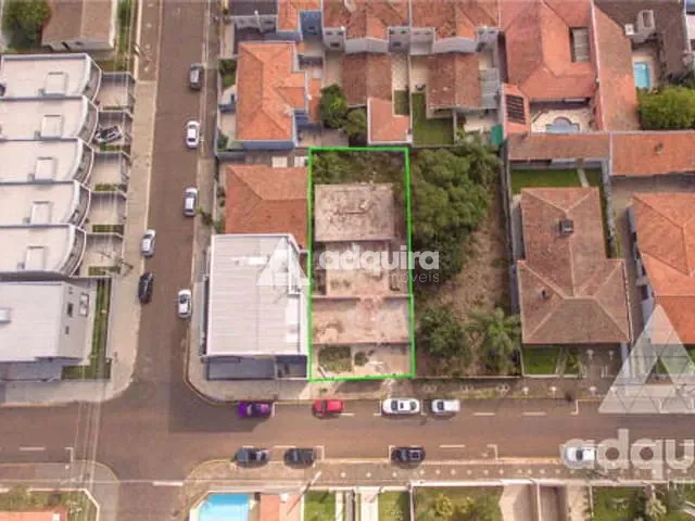 Terreno com 462m², à venda, no bairro Oficinas em Ponta Grossa