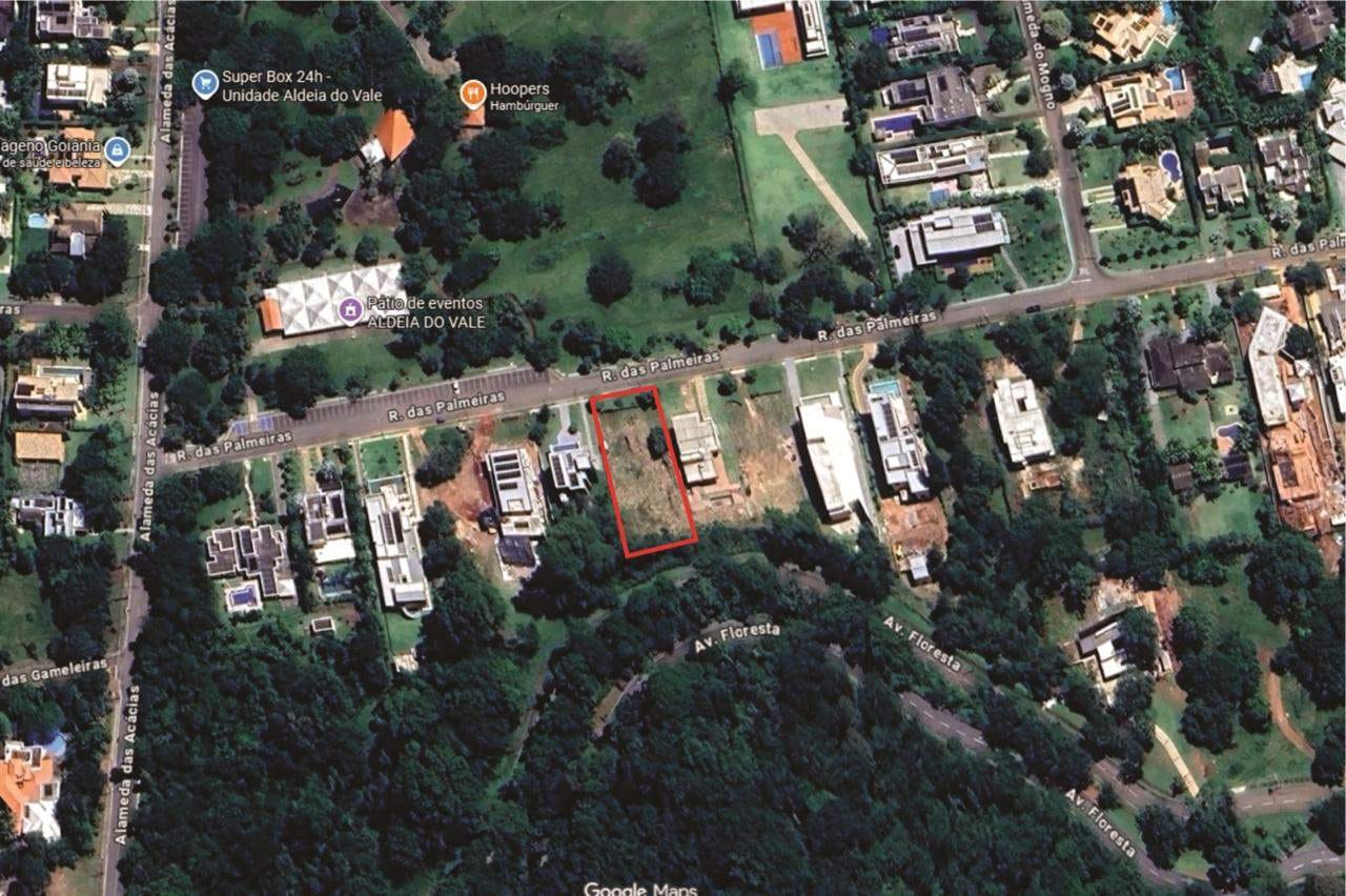 Terreno à venda com 1.622 m2, Residencial Aldeia do Vale, Goiânia, GO