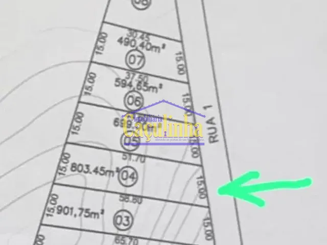 Terreno com 800m², à venda, no bairro Demetri Ribeiro em Vassouras