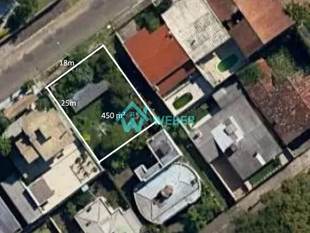Terreno com 450m², à venda, no bairro Guarani em Novo Hamburgo