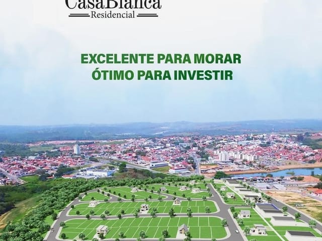Terreno com 250m², à venda, no bairro LOTEAMENTO CASA BLANCA em SALTO DE PIRAPORA