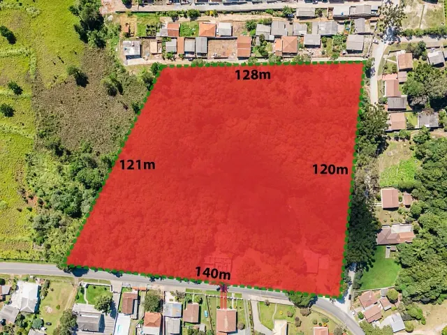 Terreno com 15400m², à venda, no bairro Colônia Faria em Colombo