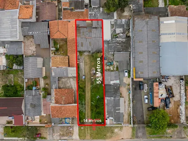 Terreno com 770m², à venda, no bairro Boqueirão em Curitiba