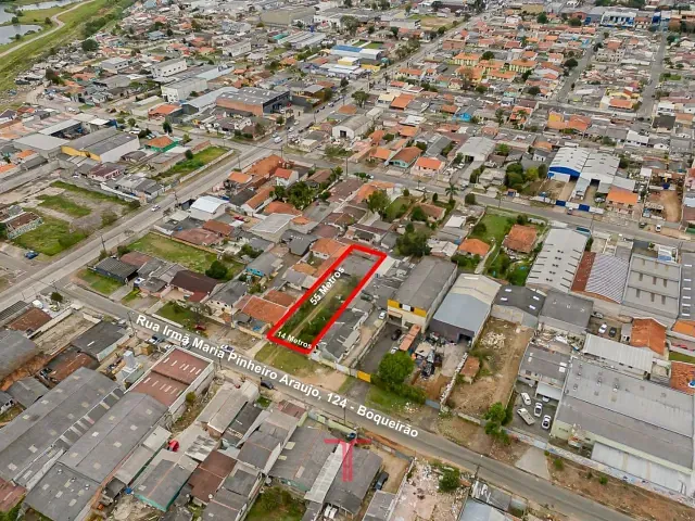 Terreno com 770m², à venda, no bairro Boqueirão em Curitiba