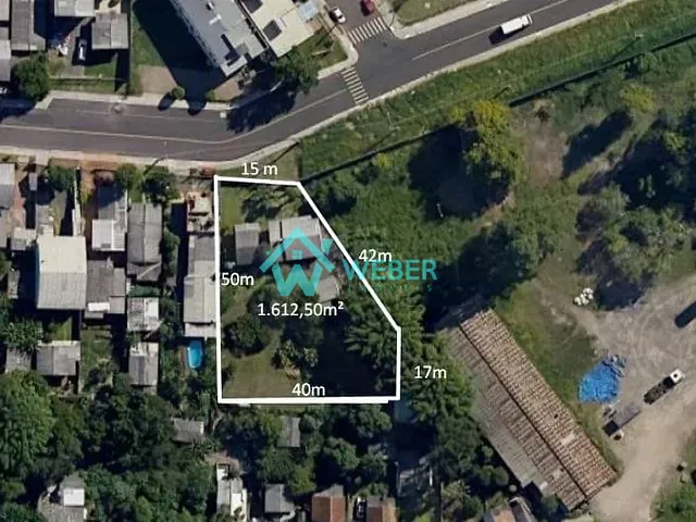 Terreno com 1612m², à venda, no bairro Rondônia em Novo Hamburgo