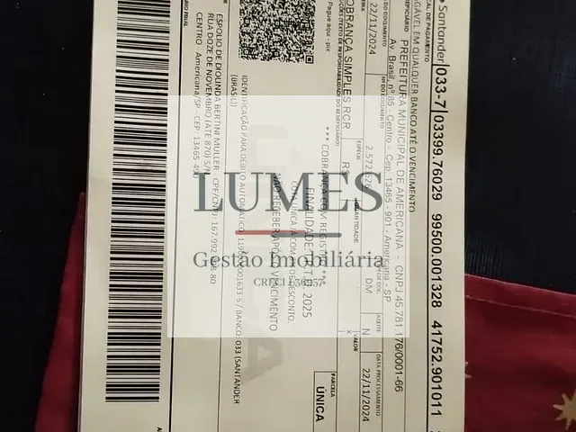 Terreno com 310m², à venda, no bairro Centro em Americana