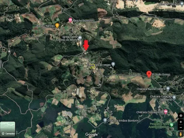 Terreno com 2905m², à venda, no bairro Morro Grande em Colombo
