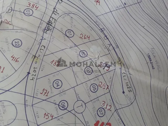 Terreno com 512m², à venda, no bairro Pinheirinho em Itajubá