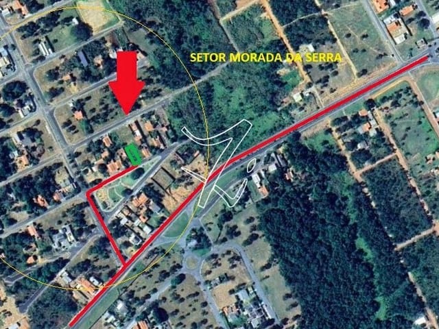Terreno com 360m², à venda, no bairro Morada da Serra em Rio Quente