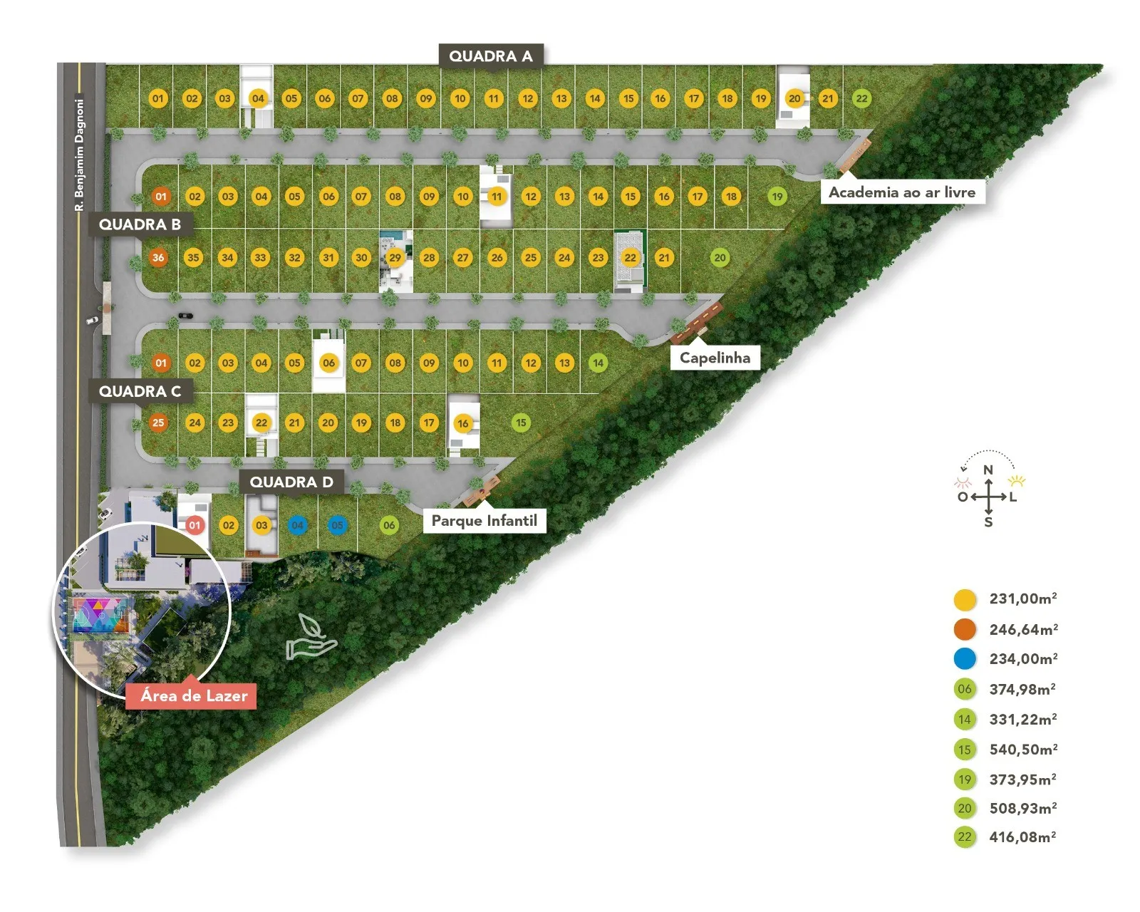 Terreno, 231 m² - Foto 4