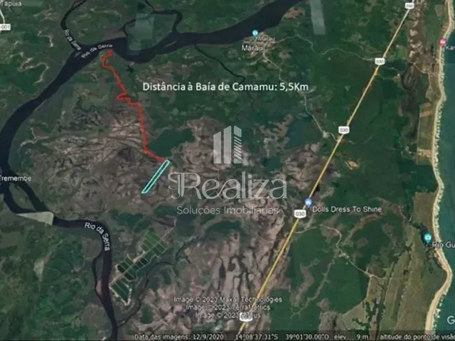 Terreno com 20000m², à venda, no bairro Rural em Maraú