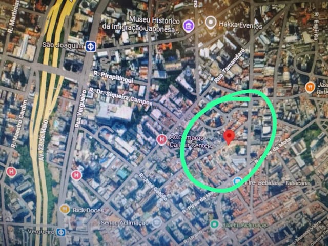 Terreno com 1218m², à venda, no bairro Liberdade em São Paulo