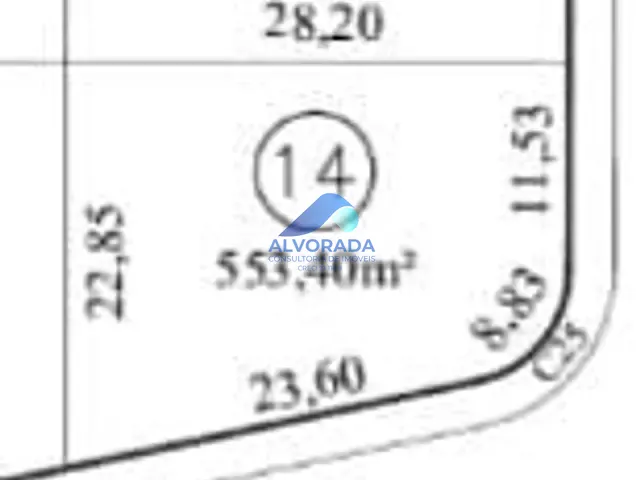 Terreno com 553m², à venda, no bairro Loteamento Vivant Urbanova em São José dos Campos