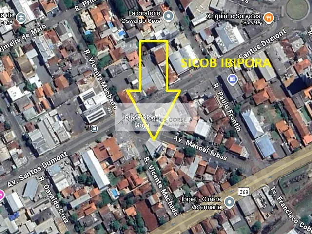 Terreno com 543m², à venda, no bairro Setor 2 em Ibiporã