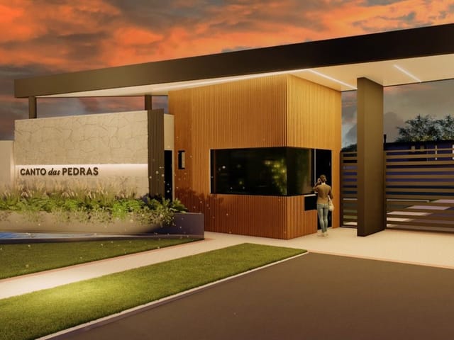 Foto do Terreno - Condomínio Canto das Pedras - Terrenos de 302 a 546m² em Santa Felicidade | Padrone Imóveis