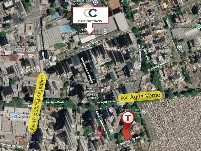 Terreno com 1016m², à venda, no bairro Água Verde em Curitiba