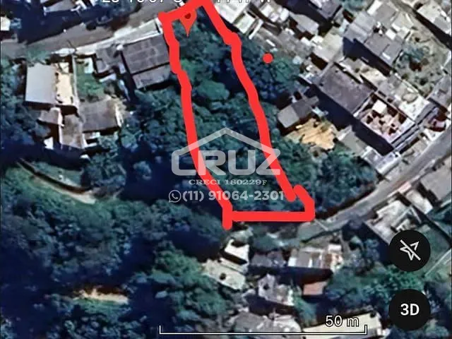 Terreno com 650m², à venda, no bairro Parque Cento e Vinte em Francisco Morato