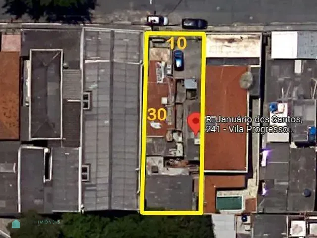 Terreno com 300m², à venda, no bairro Vila Progresso (Zona Norte) em São Paulo