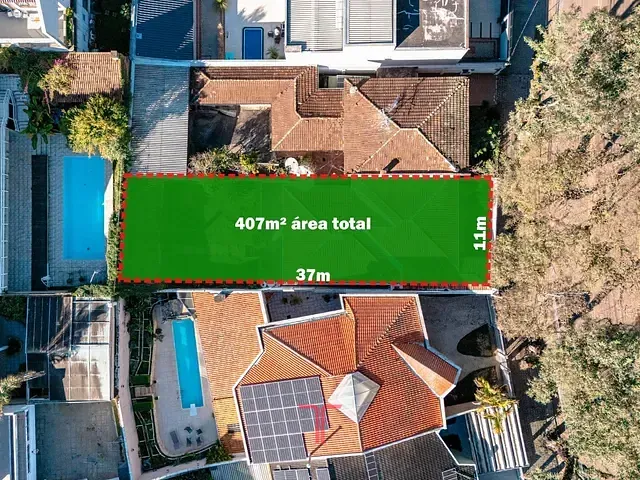 Terreno com 407m², à venda, no bairro Seminário em Curitiba