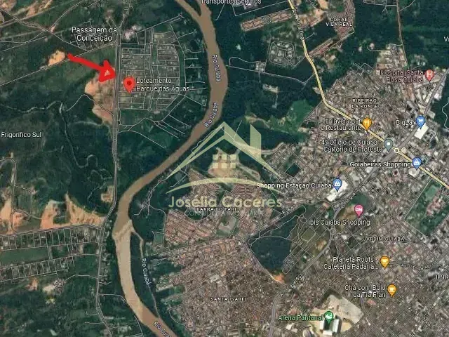 Terreno com 250m², à venda, no bairro Petrópolis em Várzea Grande