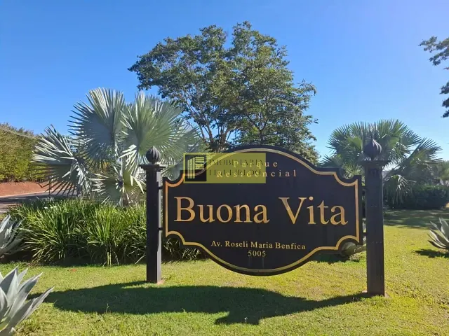 Terreno com 405m², à venda, no bairro Parque Residencial Buona Vita em São José do Rio Preto
