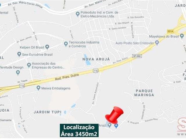 Terreno à venda, no bairro Parque Maringa em Arujá