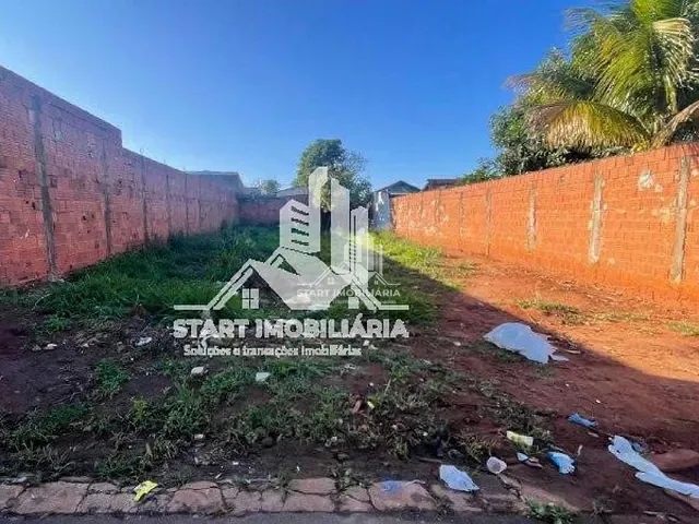 Terreno com 275m², à venda, no bairro Cidade Nova em Pederneiras