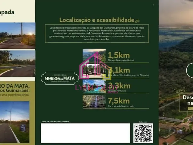 Terreno com 523m², à venda, no bairro Chapada dos Guimarães em Chapada dos Guimarães