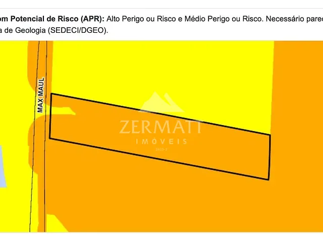 Terreno com 2457m², à venda, no bairro Salto do Norte em Blumenau