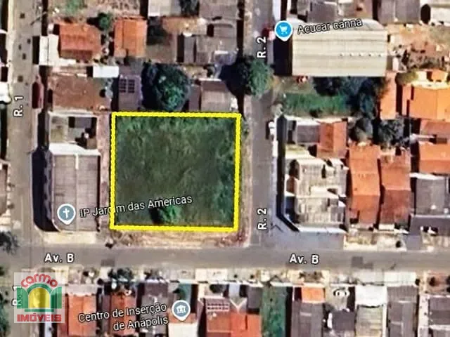 Terreno com 1387m², à venda, no bairro Jardim das Américas 2ª Etapa em Anápolis