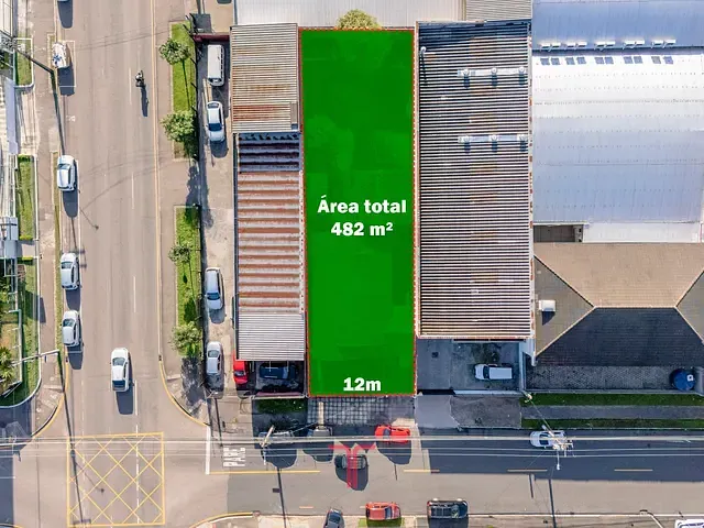 Terreno com 480m², à venda, no bairro Fanny em Curitiba