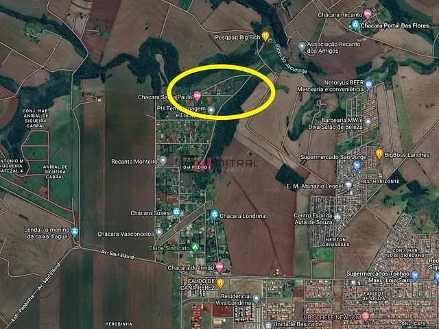 Terreno com 6556m², à venda, no bairro Dom Pedro I em Londrina
