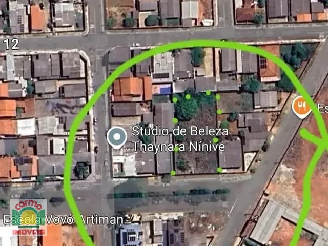 Terreno com 1080m², à venda, no bairro Lourdes em Anápolis
