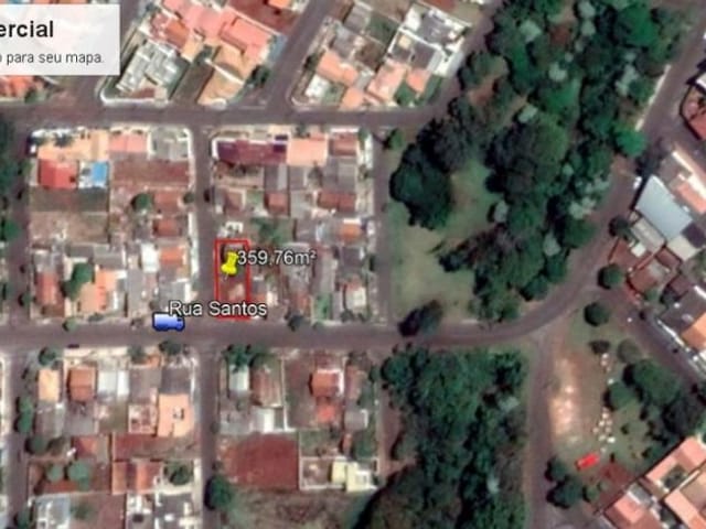Terreno com 360m², à venda, no bairro Vila Salomé em Cambé