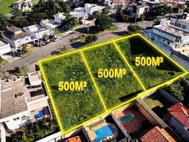 Terreno com 500m², à venda, no bairro Jardim Caiapiá em Cotia