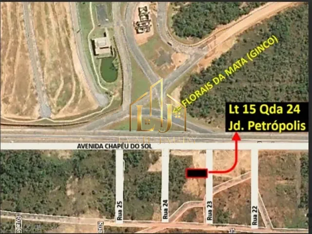 Terreno com 360m², à venda, no bairro Jardim Petrópolis em Várzea Grande
