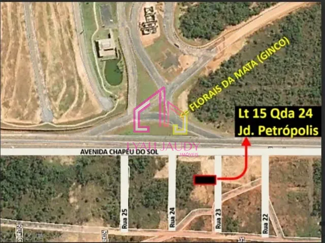 Terreno com 360m², à venda, no bairro Jardim Petrópolis em Várzea Grande