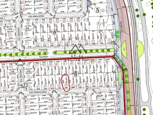 Terreno com 450m², à venda, no bairro Nossa Senhora da Vitória em Ilhéus