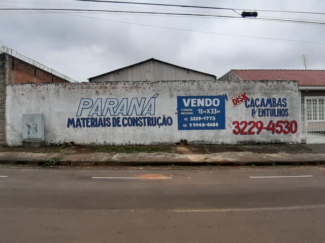 Terreno com 429m², à venda, no bairro Colônia Dona Luíza em Ponta Grossa