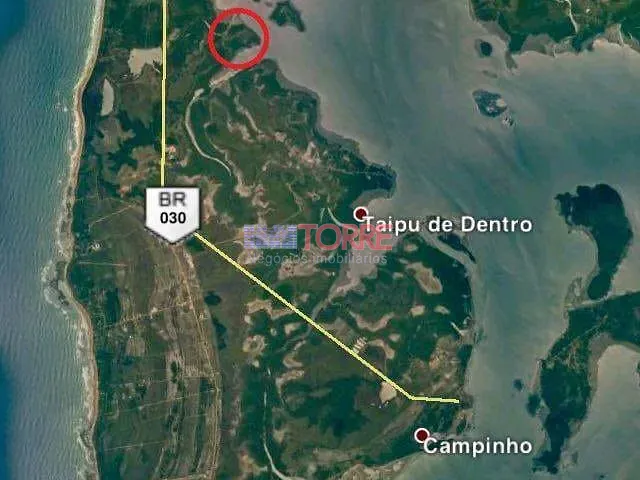 Terreno com 29300m², à venda, no bairro Ilha em Maraú