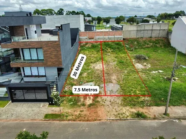 Terreno com 225m², à venda, no bairro Cidade Industrial em Curitiba