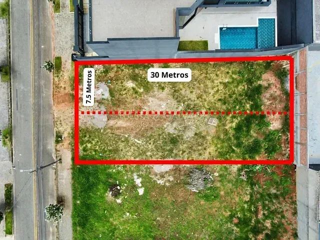 Terreno com 225m², à venda, no bairro Cidade Industrial em Curitiba