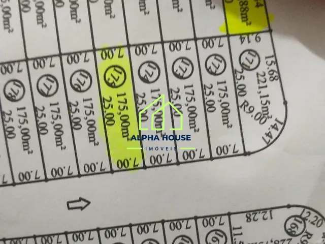Terreno com 175m², à venda, no bairro Loteamento Industrial Água Preta em Pindamonhangaba