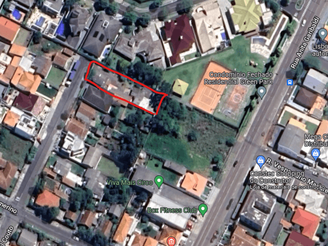 Terreno com 890m², à venda, no bairro Orfãs em Ponta Grossa