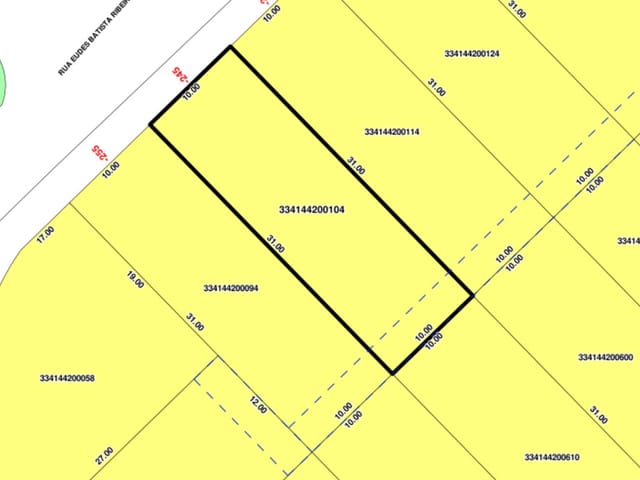 Terreno com 310m², à venda, no bairro Jardim Santa Rosa em Campinas